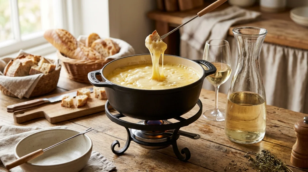 combien de vin blanc pour 1kg de fondue